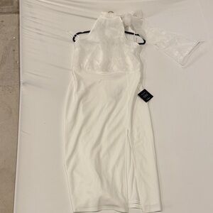 Lulu's White Midi Dress